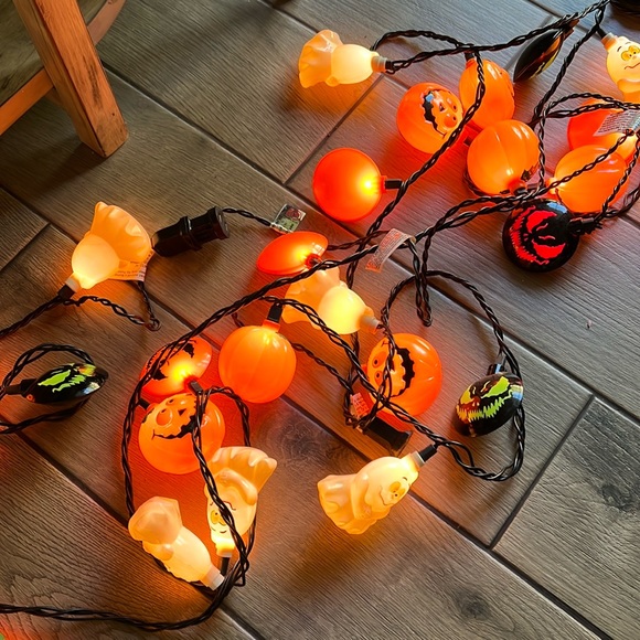 Vtg Halloween lights